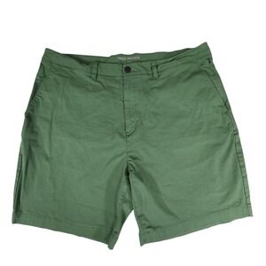 Mack‎ Weldon Shorts 36 Men Maverick Tech Chino Green Performance Golf Stretch 7"